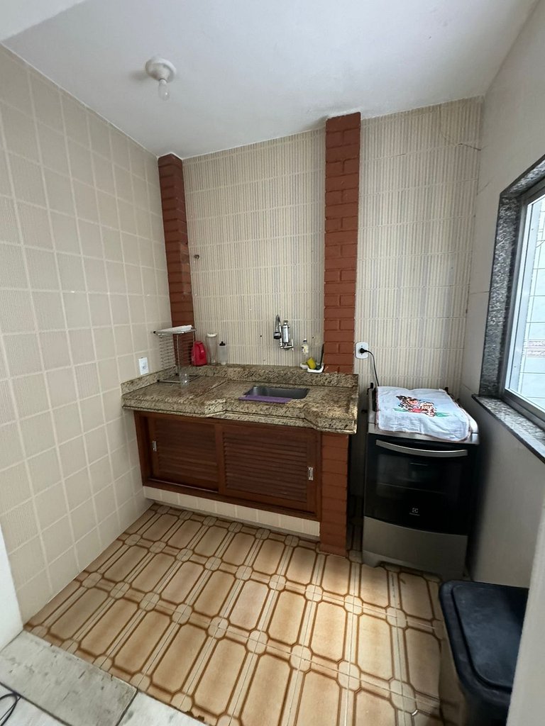 Apartamento 2 quartos - 3 min - Praia do forte