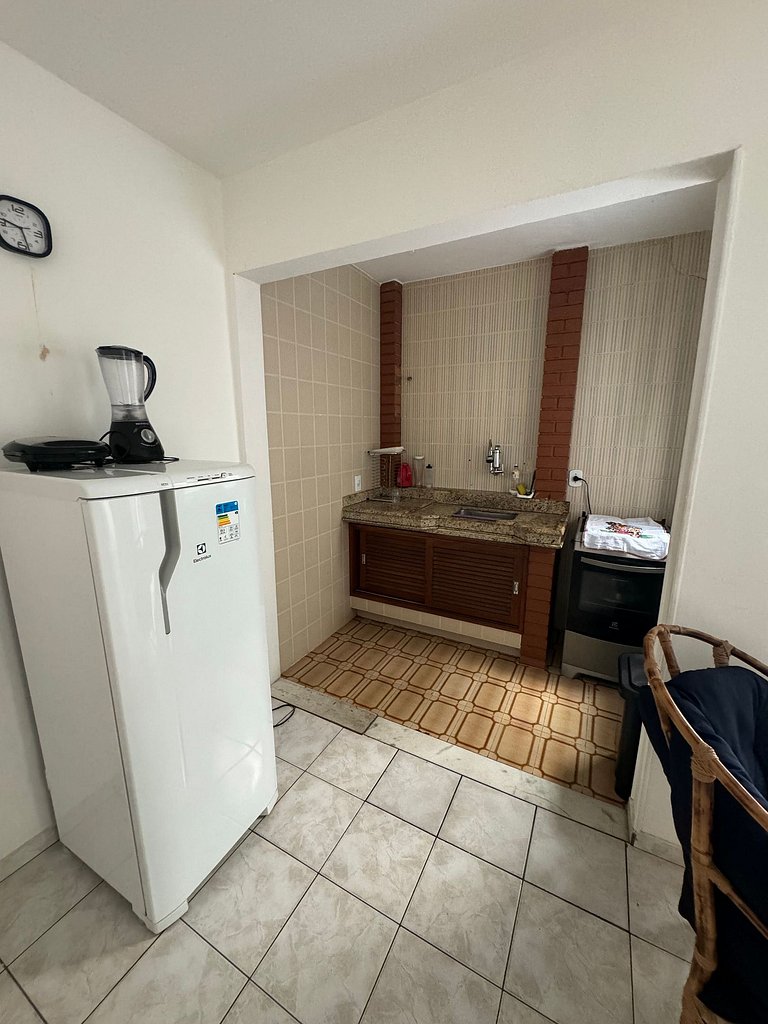 Apartamento 2 quartos - 3 min - Praia do forte