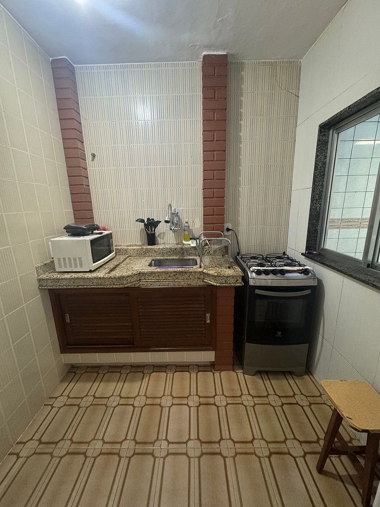 Apartamento 2 quartos - 3 min - Praia do forte