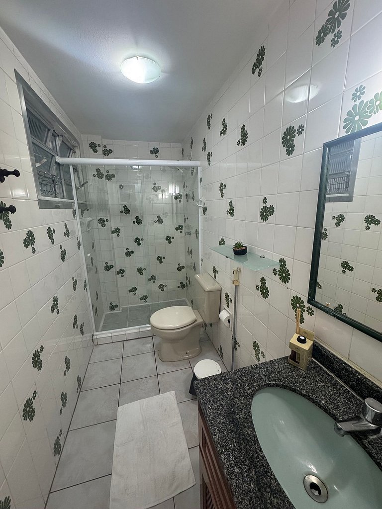 Apartamento 2 quartos - 3 min - Praia do forte