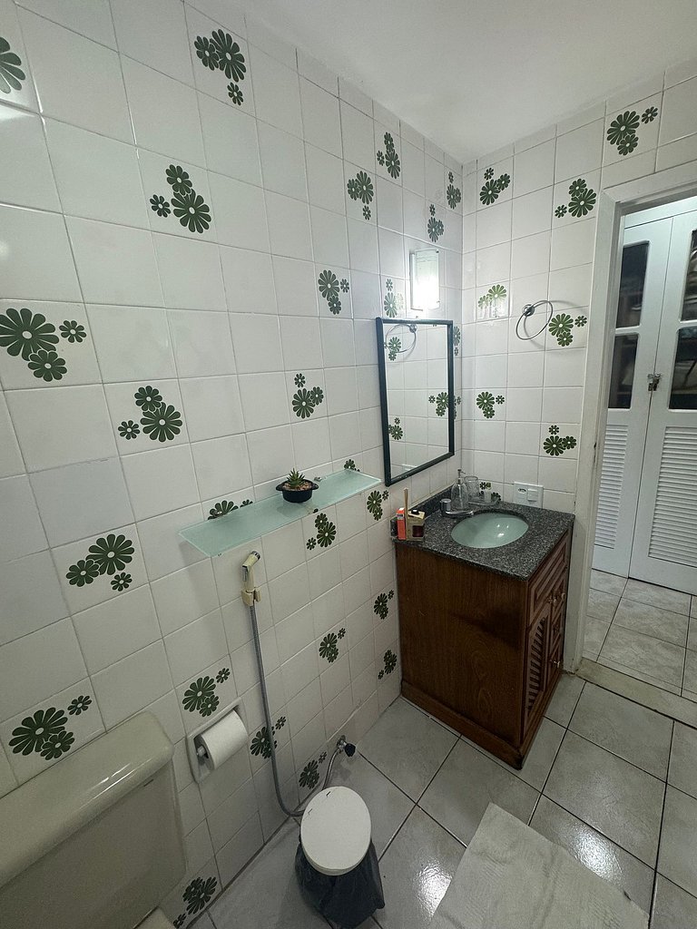 Apartamento 2 quartos - 3 min - Praia do forte