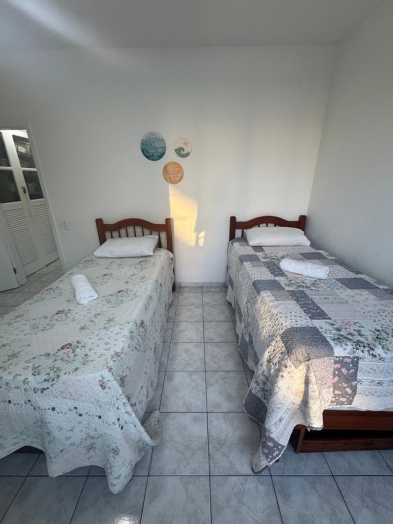 Apartamento 2 quartos - 3 min - Praia do forte