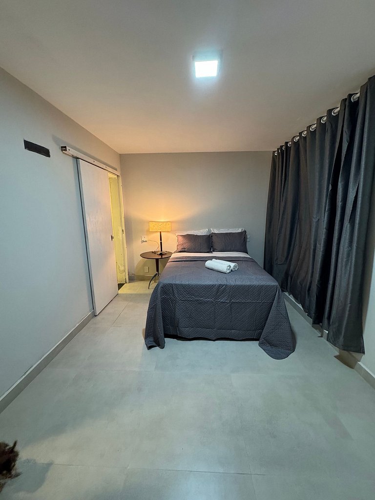 Apartamento 2 quartos - 3 min - Praia do forte